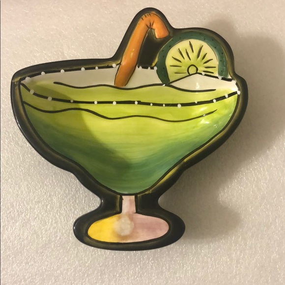 Vintage Clay Art lemon soda dish / bowl- ceramic - Picture 5 of 16